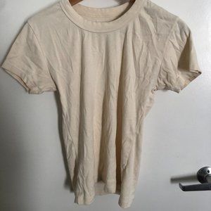 The Organic Vintage Tee---Vintage Off White from Big Bud Press Small